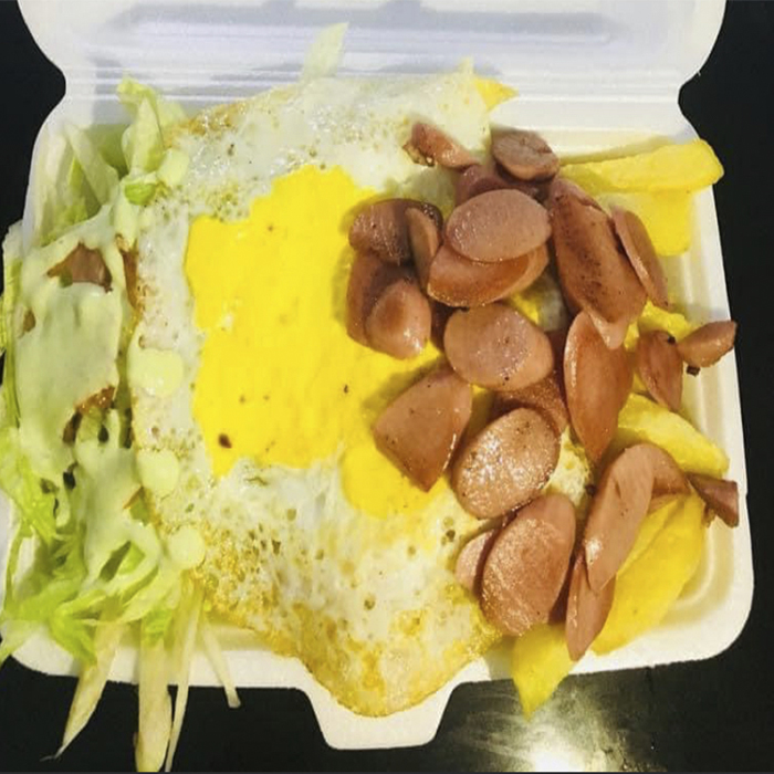 Salchipapa Frankfurts